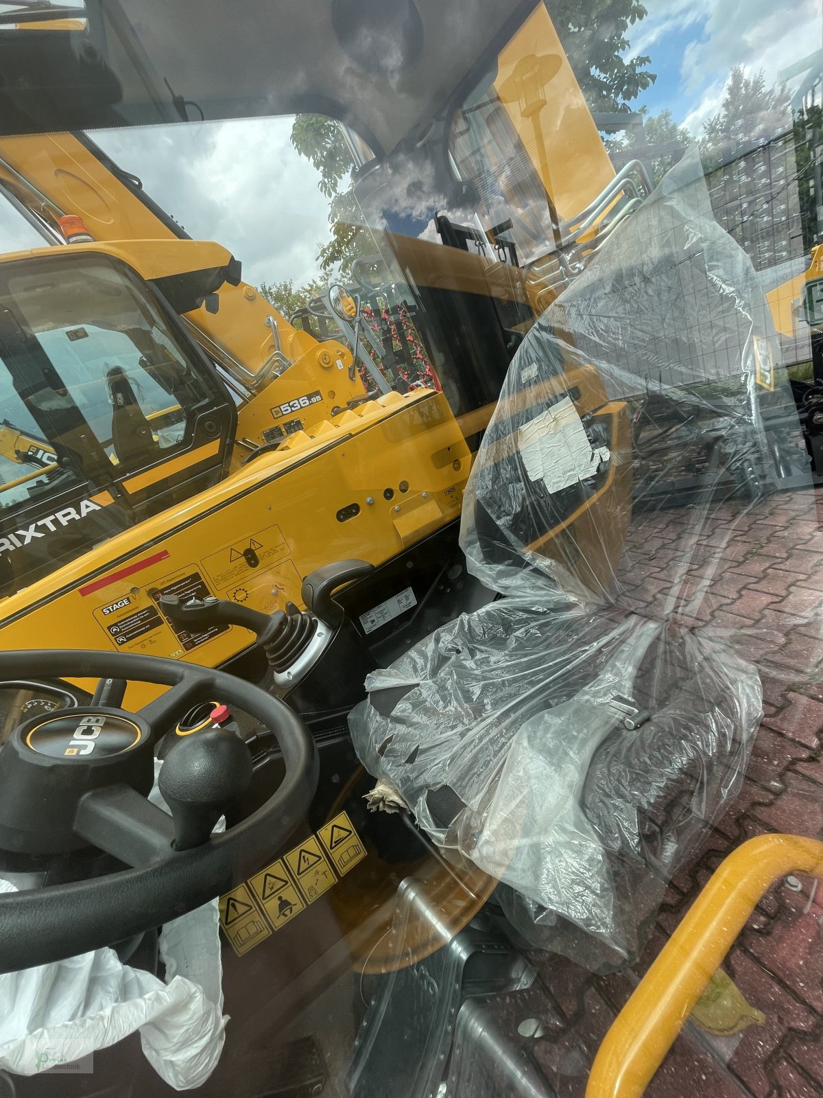 Teleskopstapler a típus JCB 525-60 Agri Plus, Neumaschine ekkor: Bad Kötzting (Kép 4)