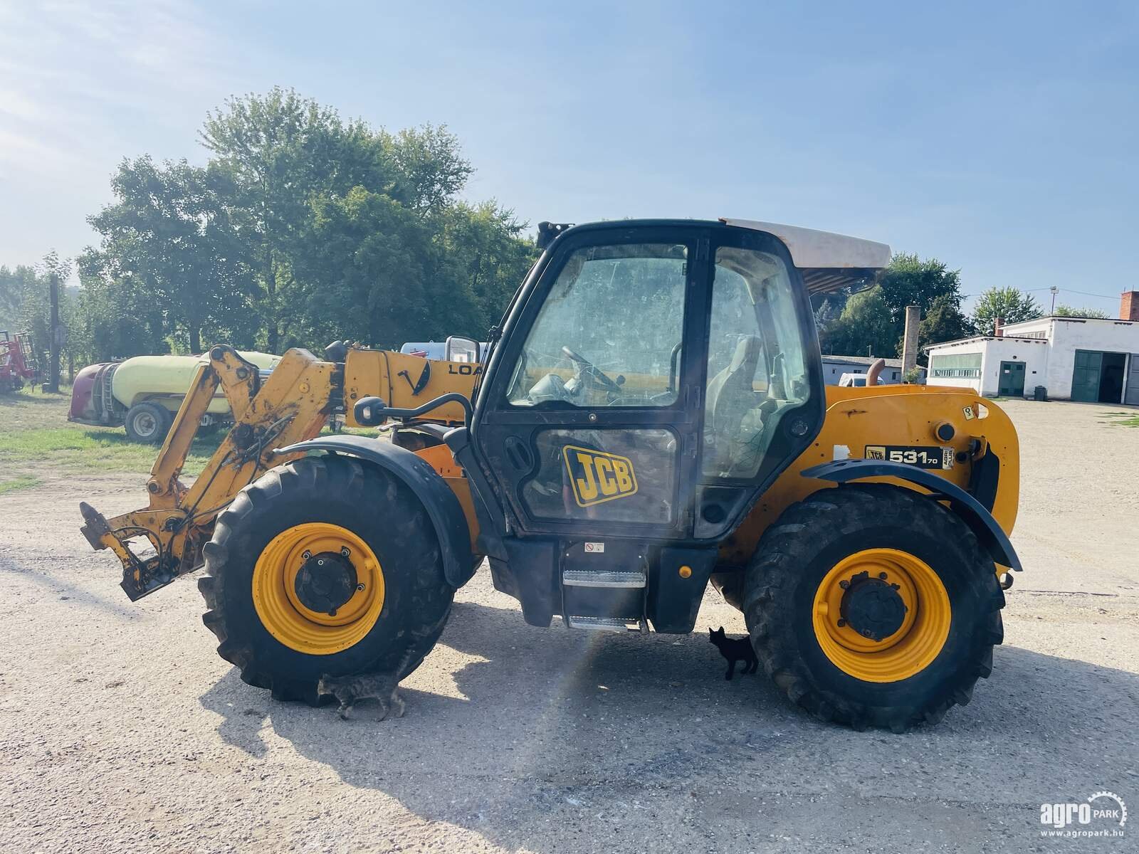 Teleskopstapler del tipo JCB 531-70 AgriPlus, Gebrauchtmaschine en Csengele (Imagen 2)