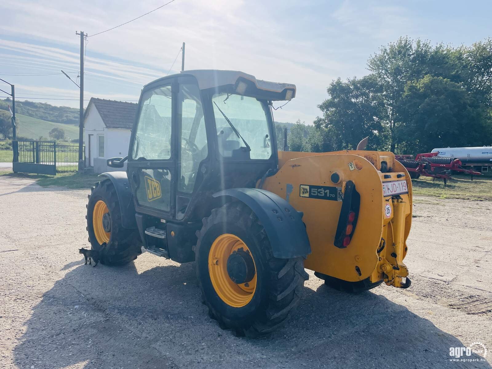 Teleskopstapler типа JCB 531-70 AgriPlus, Gebrauchtmaschine в Csengele (Фотография 3)