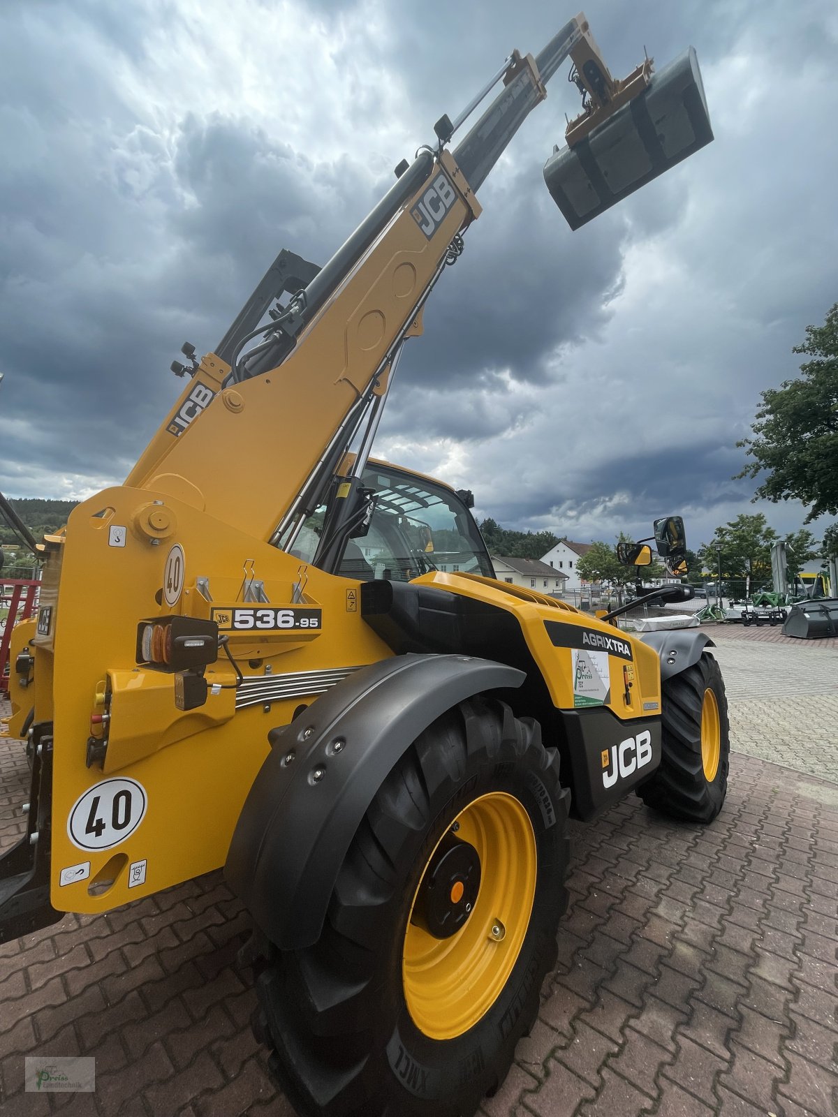 Teleskopstapler van het type JCB 536-95, Neumaschine in Bad Kötzting (Foto 3)