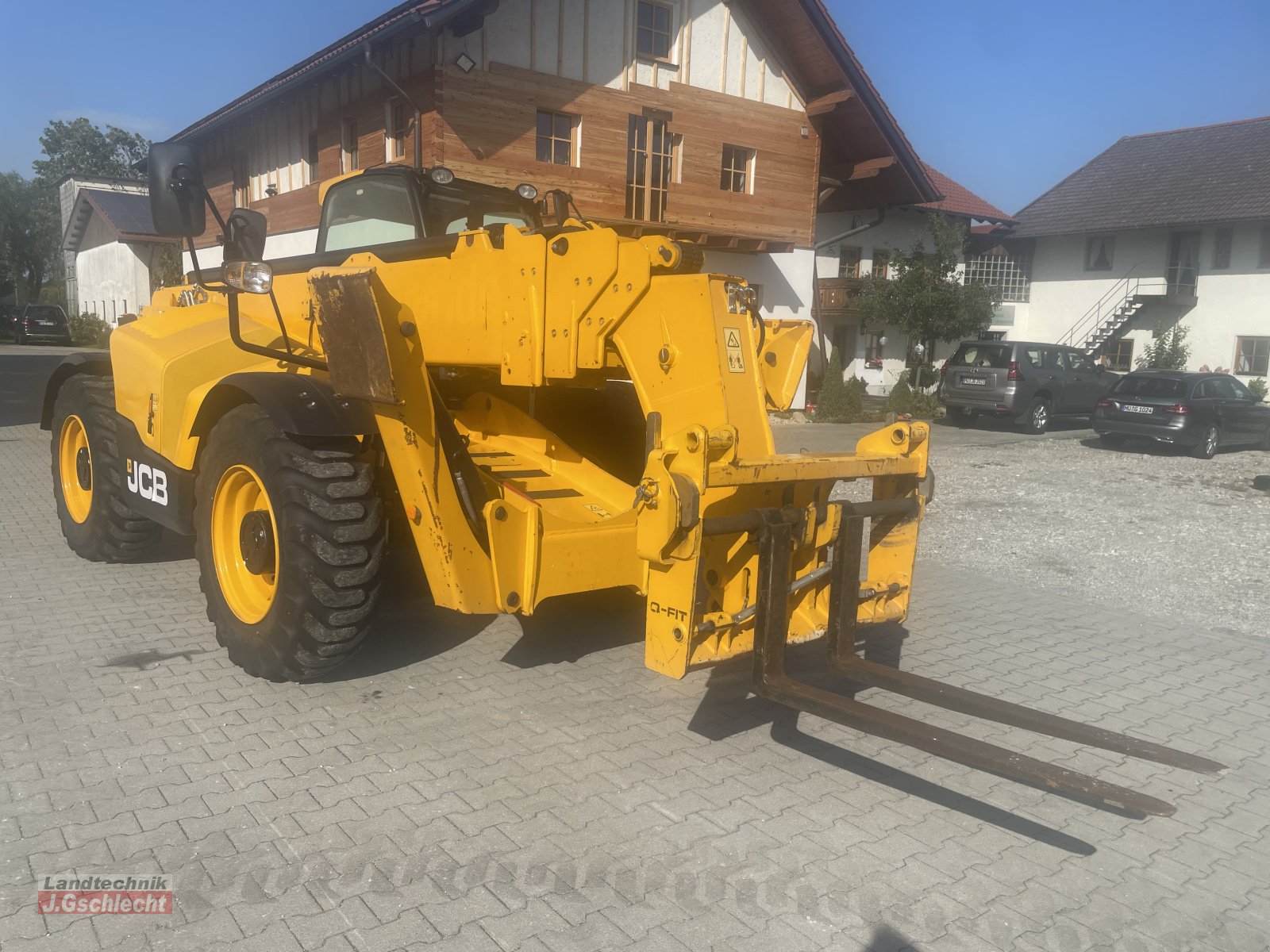 Teleskopstapler typu JCB 540-180 Hi-Viz, Gebrauchtmaschine v Mühldorf (Obrázok 7)