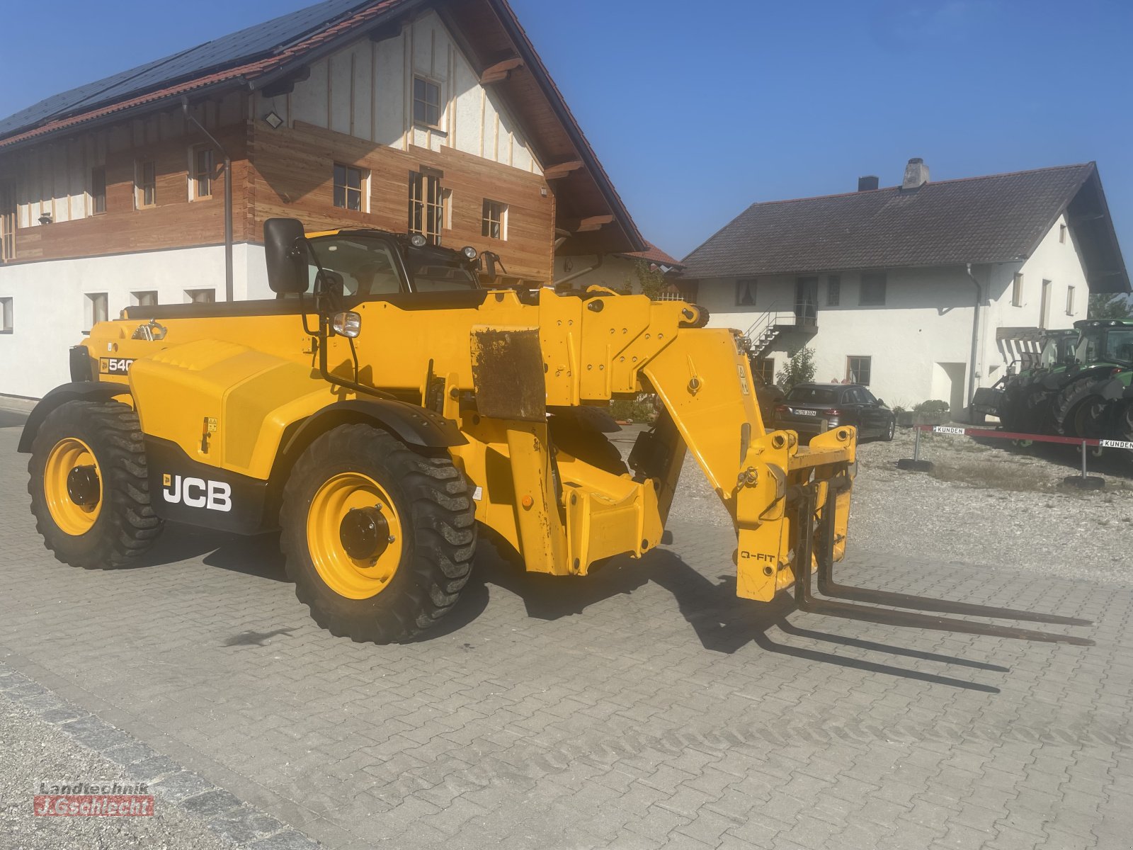 Teleskopstapler typu JCB 540-180 Hi-Viz, Gebrauchtmaschine v Mühldorf (Obrázok 8)