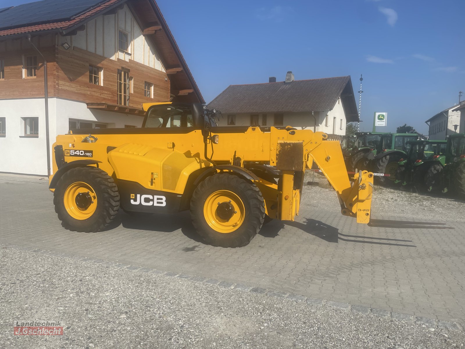 Teleskopstapler typu JCB 540-180 Hi-Viz, Gebrauchtmaschine v Mühldorf (Obrázok 9)