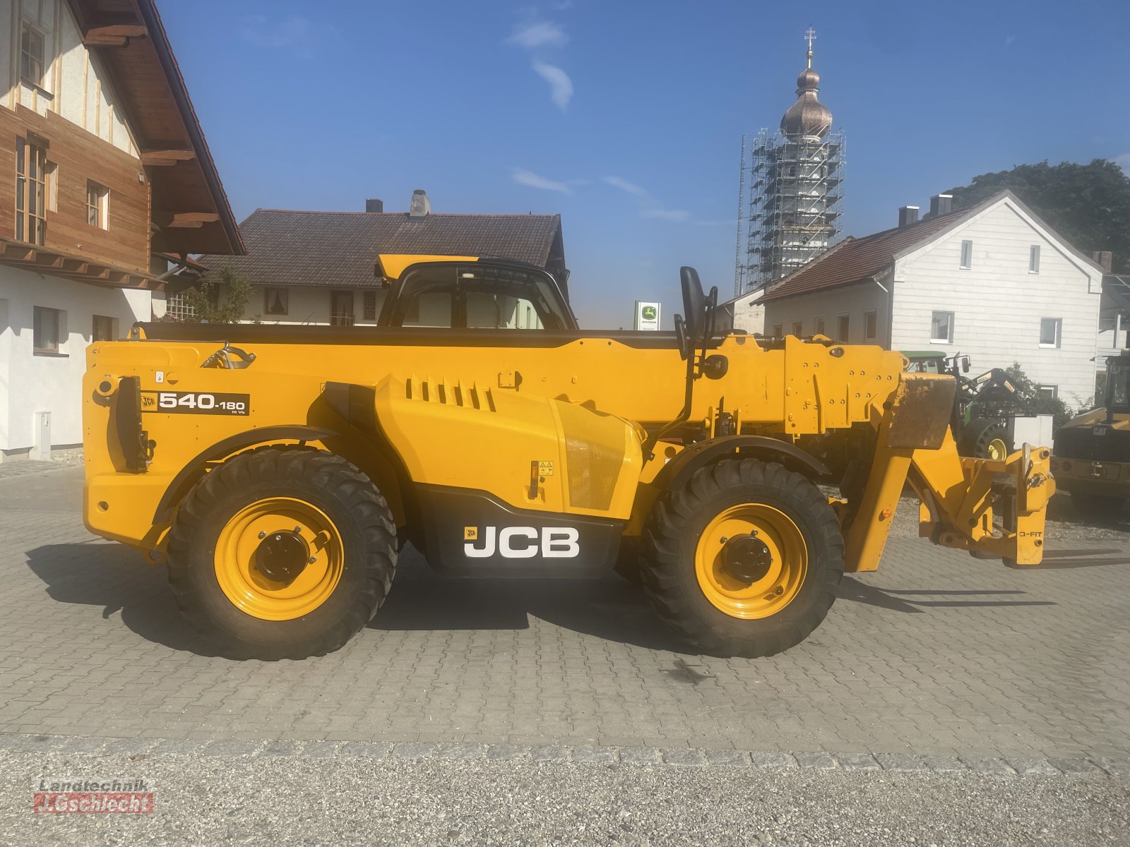 Teleskopstapler typu JCB 540-180 Hi-Viz, Gebrauchtmaschine w Mühldorf (Zdjęcie 10)