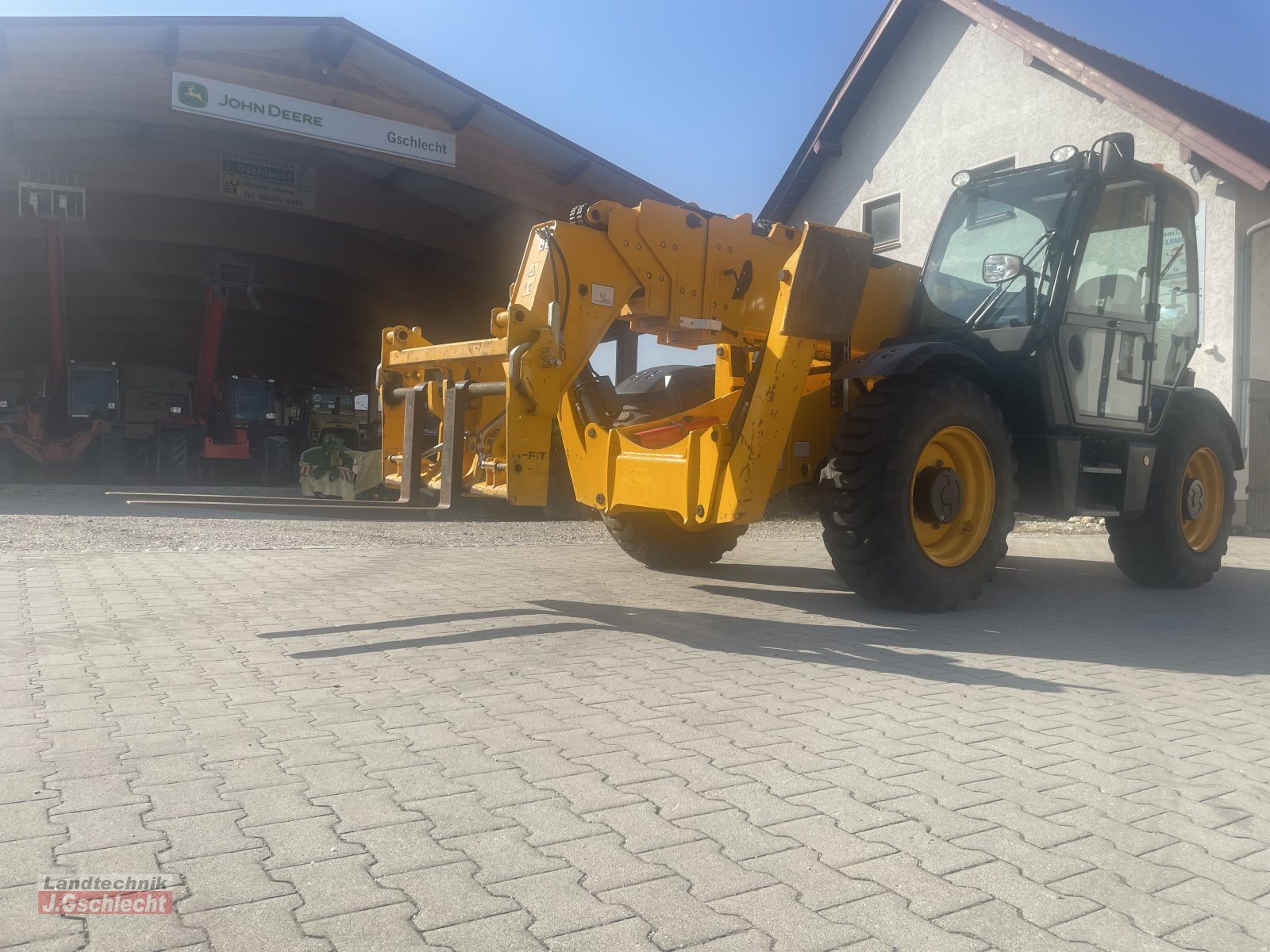 Teleskopstapler typu JCB 540-180 Hi-Viz, Gebrauchtmaschine w Mühldorf (Zdjęcie 17)