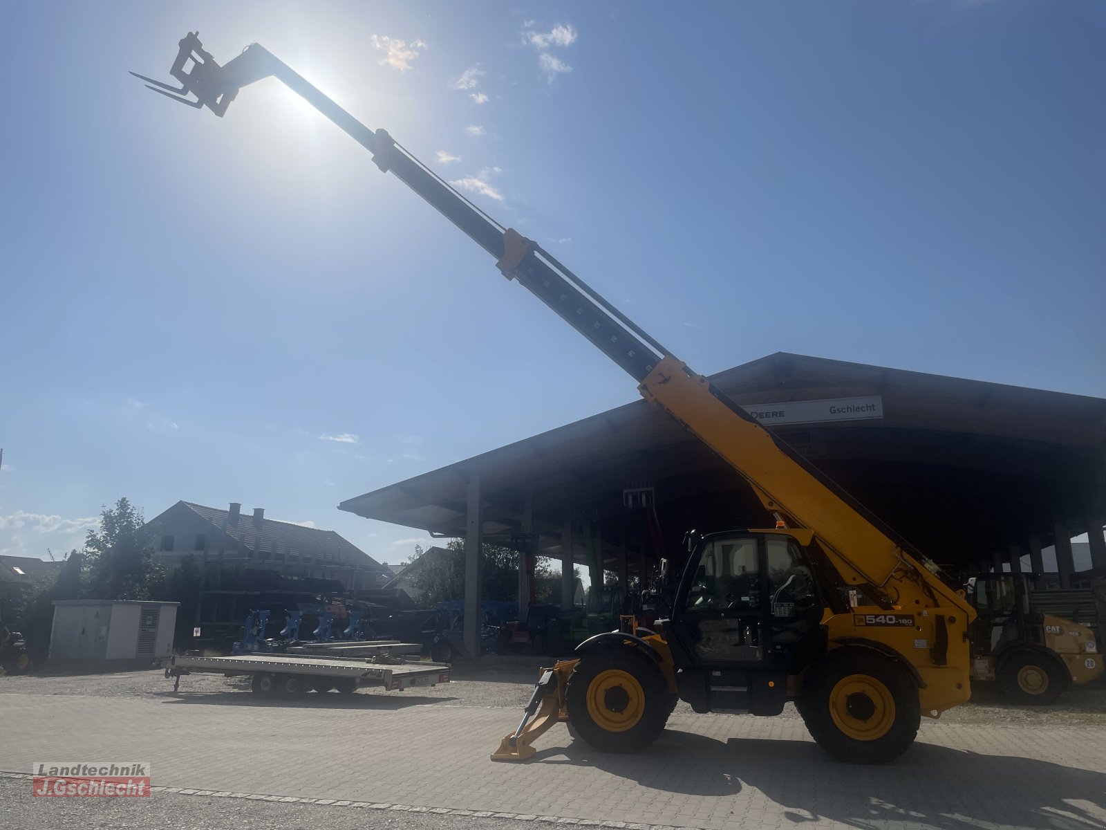 Teleskopstapler a típus JCB 540-180 Hi-Viz, Gebrauchtmaschine ekkor: Mühldorf (Kép 18)