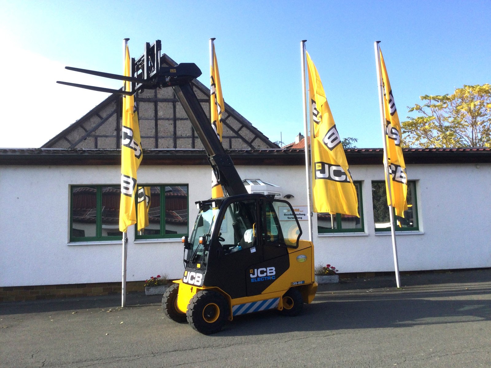 Teleskopstapler del tipo JCB Teletruk 35-22E, Gebrauchtmaschine In Döllstädt (Immagine 1)