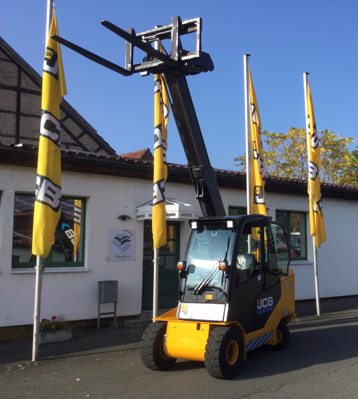 Teleskopstapler du type JCB Teletruk 35-22E, Gebrauchtmaschine en Döllstädt (Photo 2)