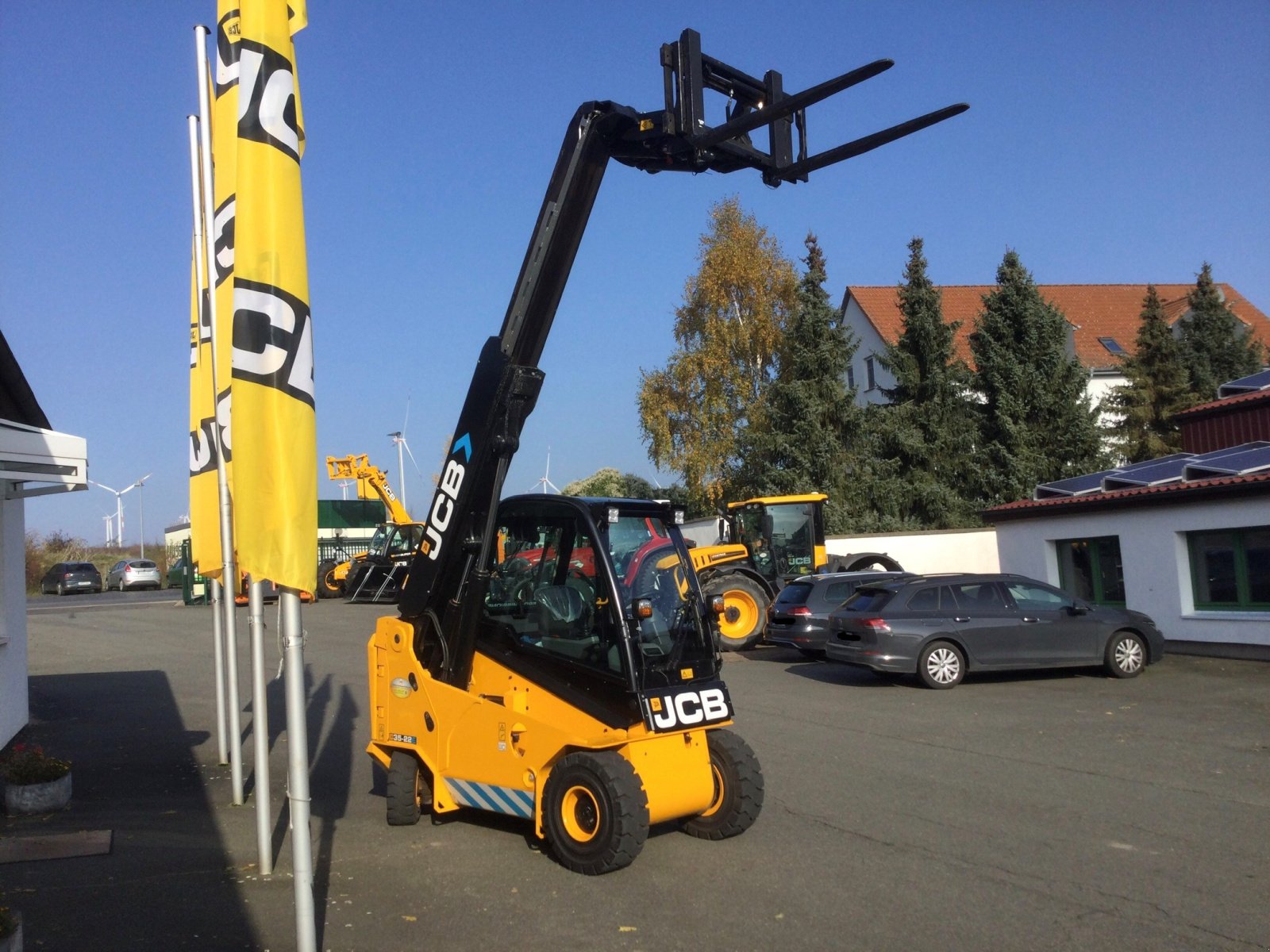 Teleskopstapler a típus JCB Teletruk 35-22E, Gebrauchtmaschine ekkor: Döllstädt (Kép 3)