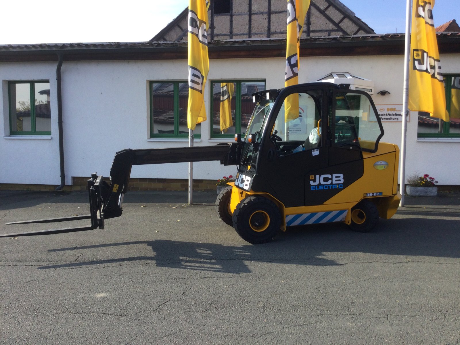 Teleskopstapler Türe ait JCB Teletruk 35-22E, Gebrauchtmaschine içinde Döllstädt (resim 4)