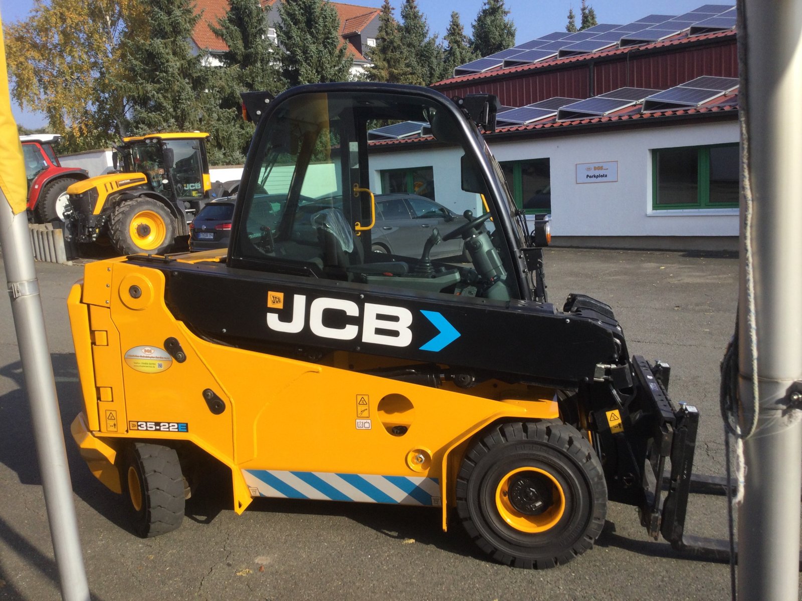 Teleskopstapler del tipo JCB Teletruk 35-22E, Gebrauchtmaschine In Döllstädt (Immagine 7)