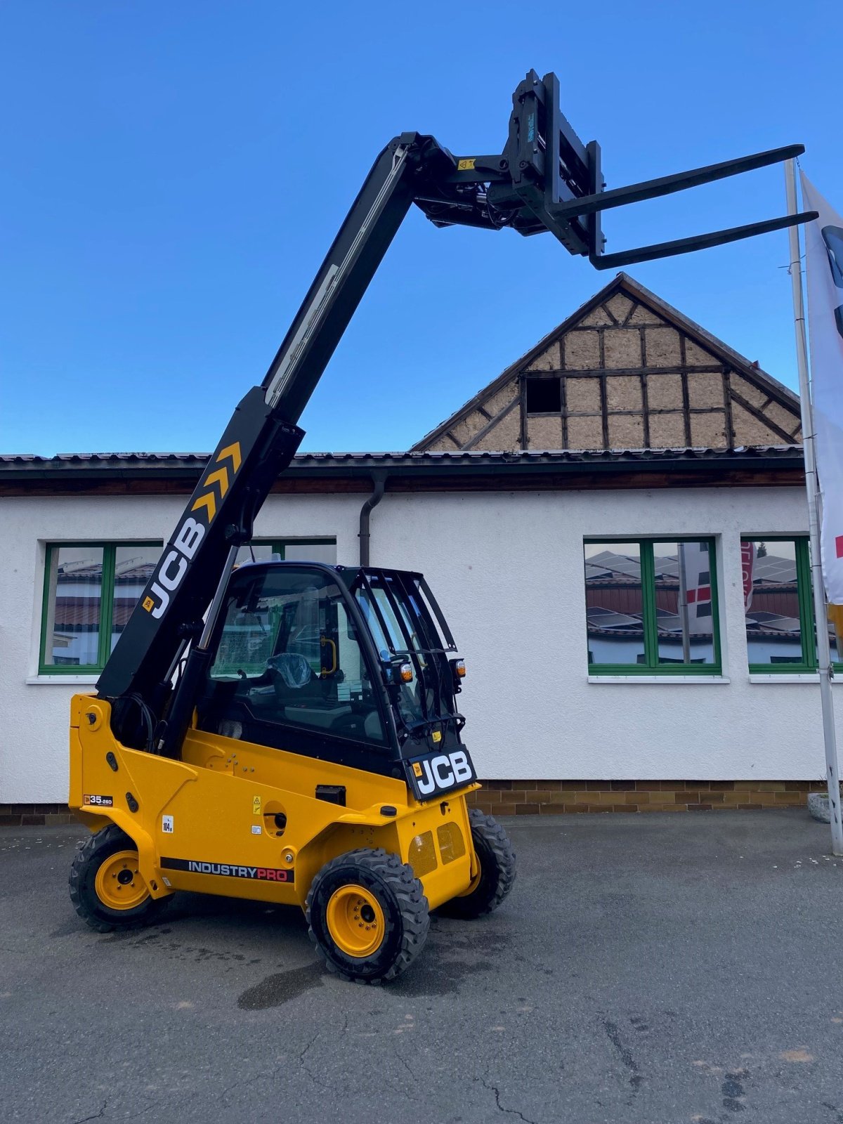 Teleskopstapler van het type JCB Teletruk TLT 35-26 4x4, Gebrauchtmaschine in Döllstädt (Foto 12)