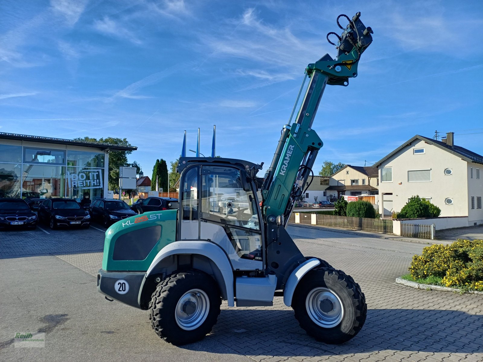 Teleskopstapler van het type Kramer KL 25.5T, Neumaschine in Wolnzach (Foto 4)