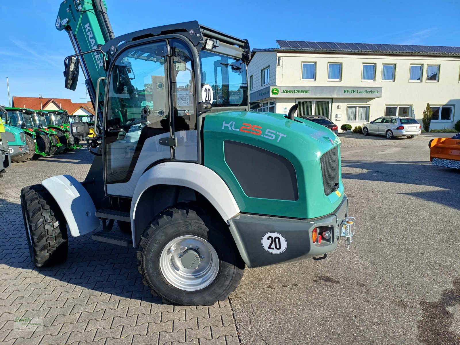 Teleskopstapler van het type Kramer KL 25.5T, Neumaschine in Wolnzach (Foto 5)