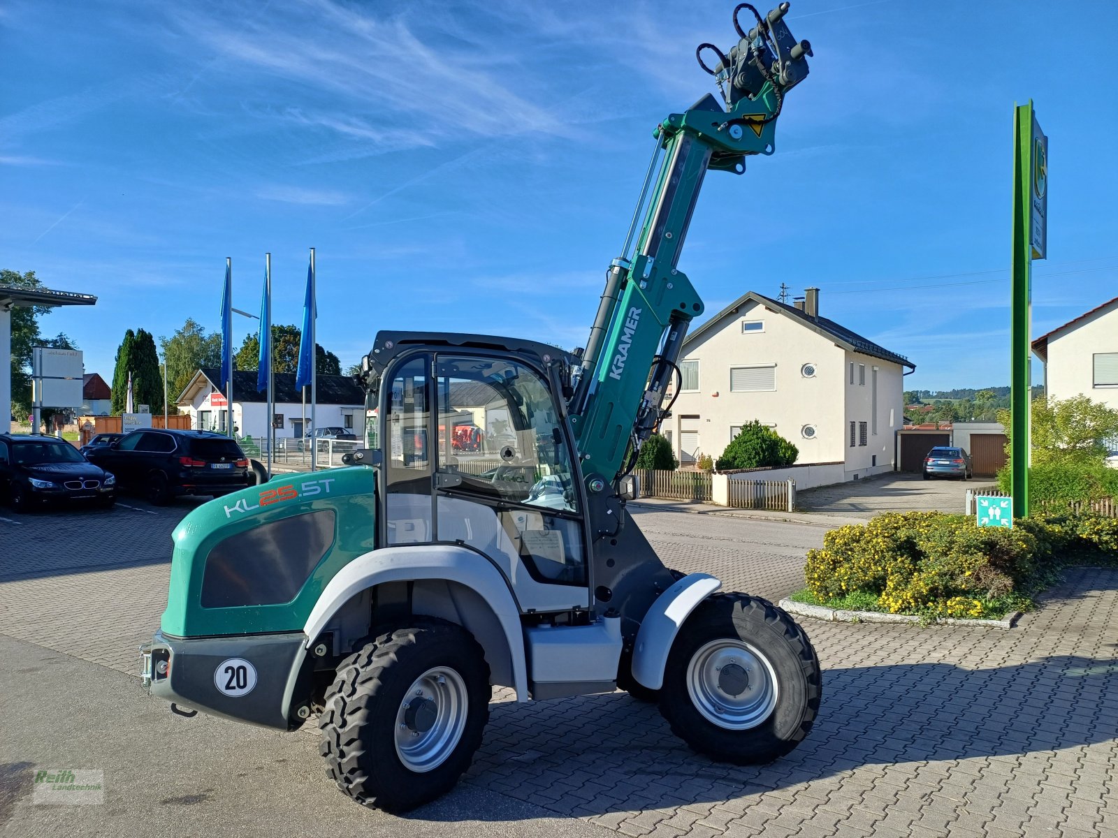 Teleskopstapler del tipo Kramer KL 25.5T, Neumaschine In Wolnzach (Immagine 8)