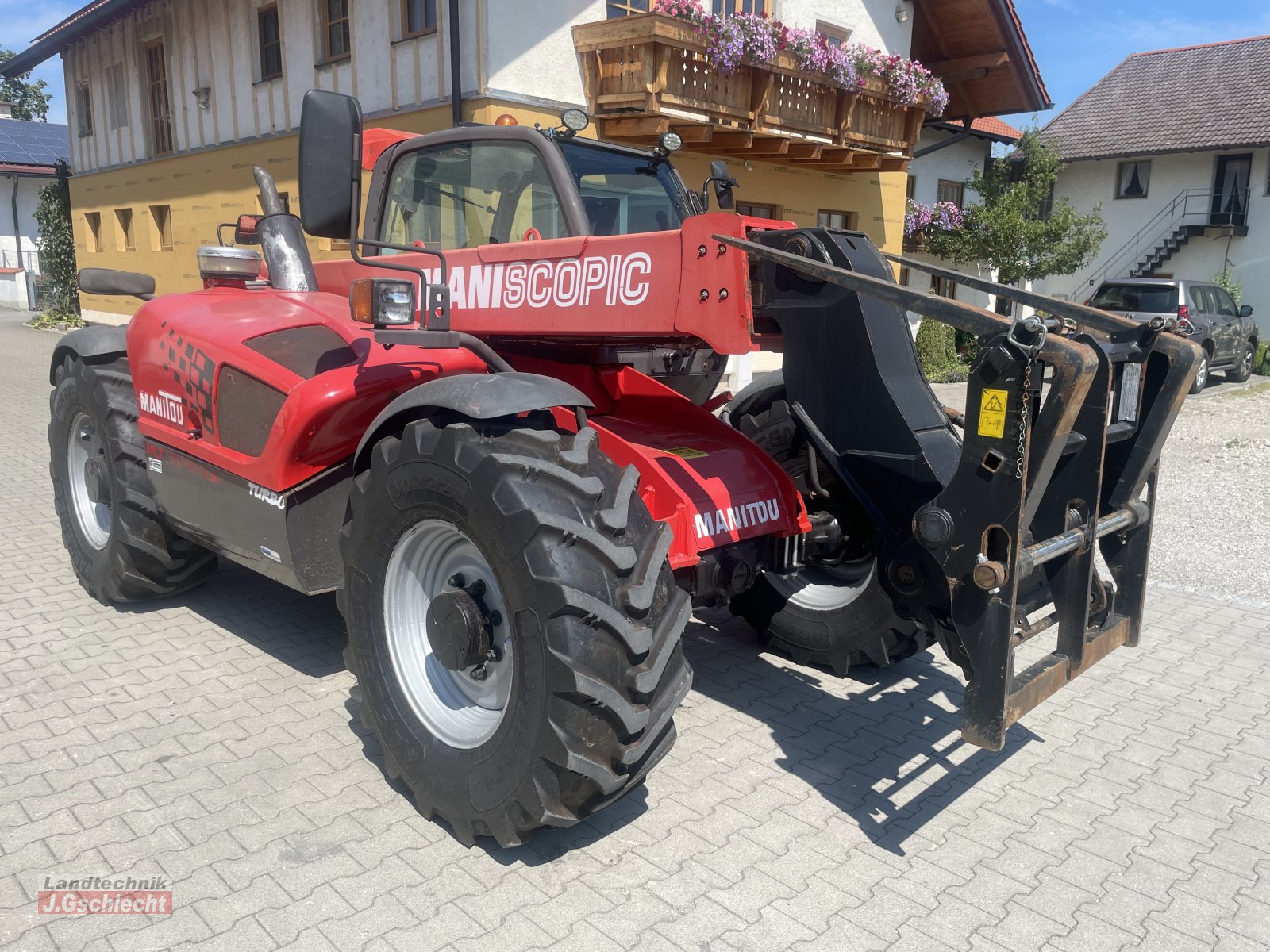 Teleskopstapler van het type Manitou MLT 735-120 LSU Powershift, Gebrauchtmaschine in Mühldorf (Foto 2)