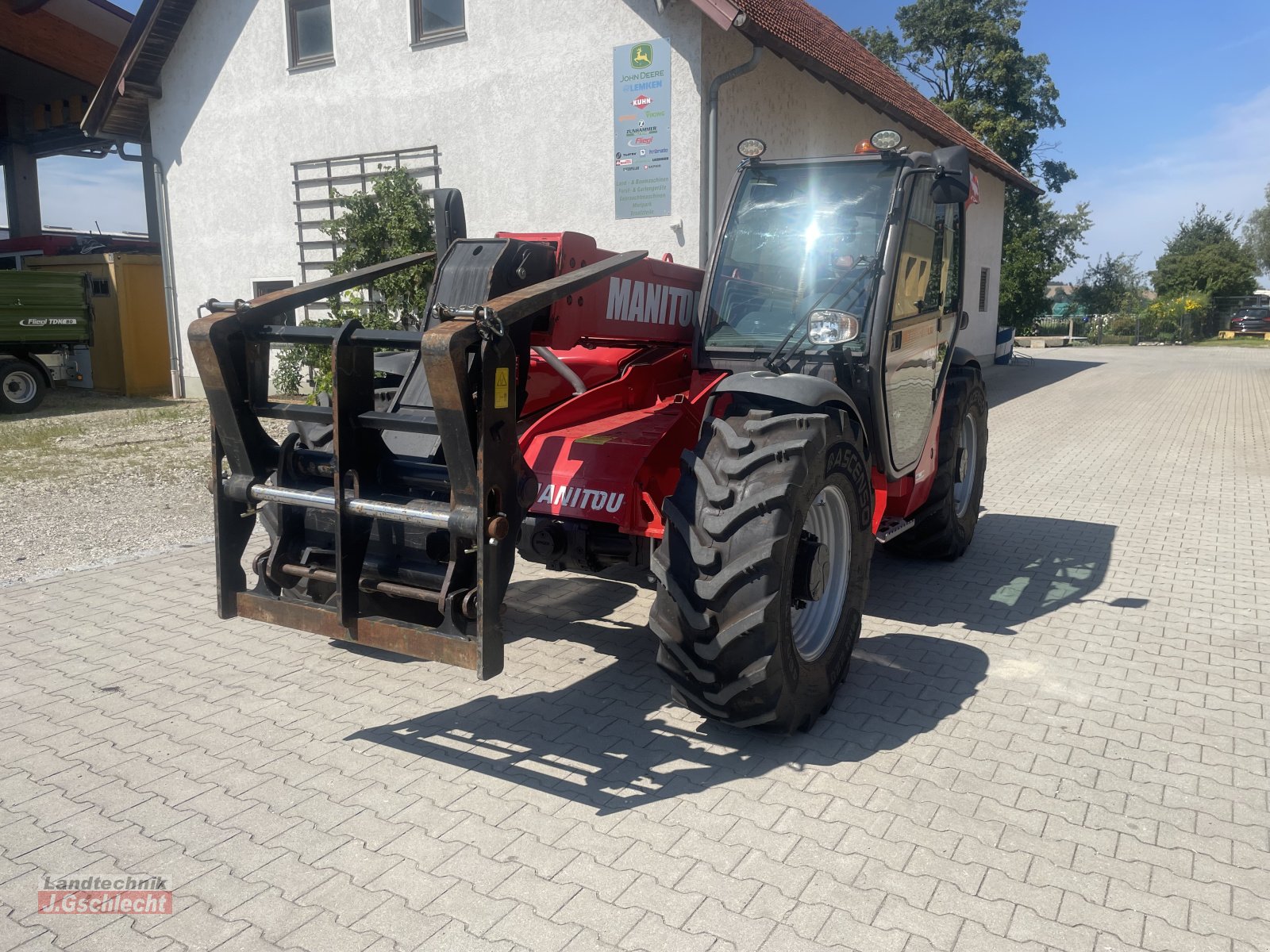 Teleskopstapler van het type Manitou MLT 735-120 LSU Powershift, Gebrauchtmaschine in Mühldorf (Foto 4)