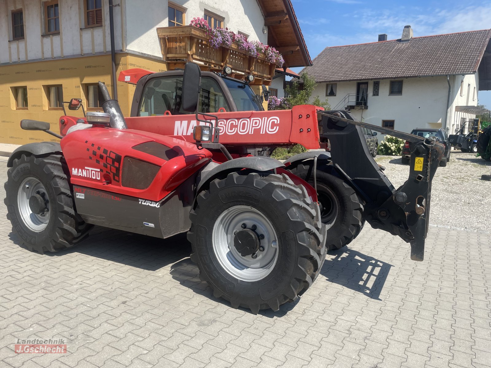 Teleskopstapler Türe ait Manitou MLT 735-120 LSU Powershift, Gebrauchtmaschine içinde Mühldorf (resim 8)