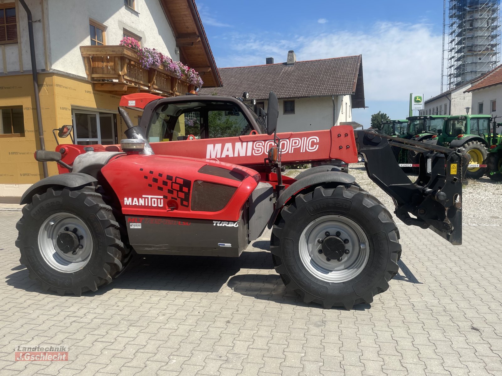 Teleskopstapler of the type Manitou MLT 735-120 LSU Powershift, Gebrauchtmaschine in Mühldorf (Picture 9)