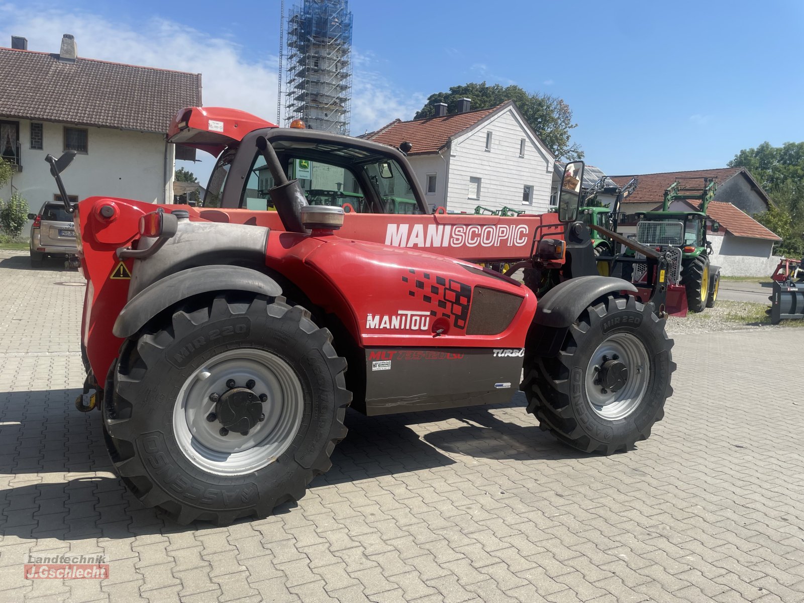 Teleskopstapler du type Manitou MLT 735-120 LSU Powershift, Gebrauchtmaschine en Mühldorf (Photo 10)