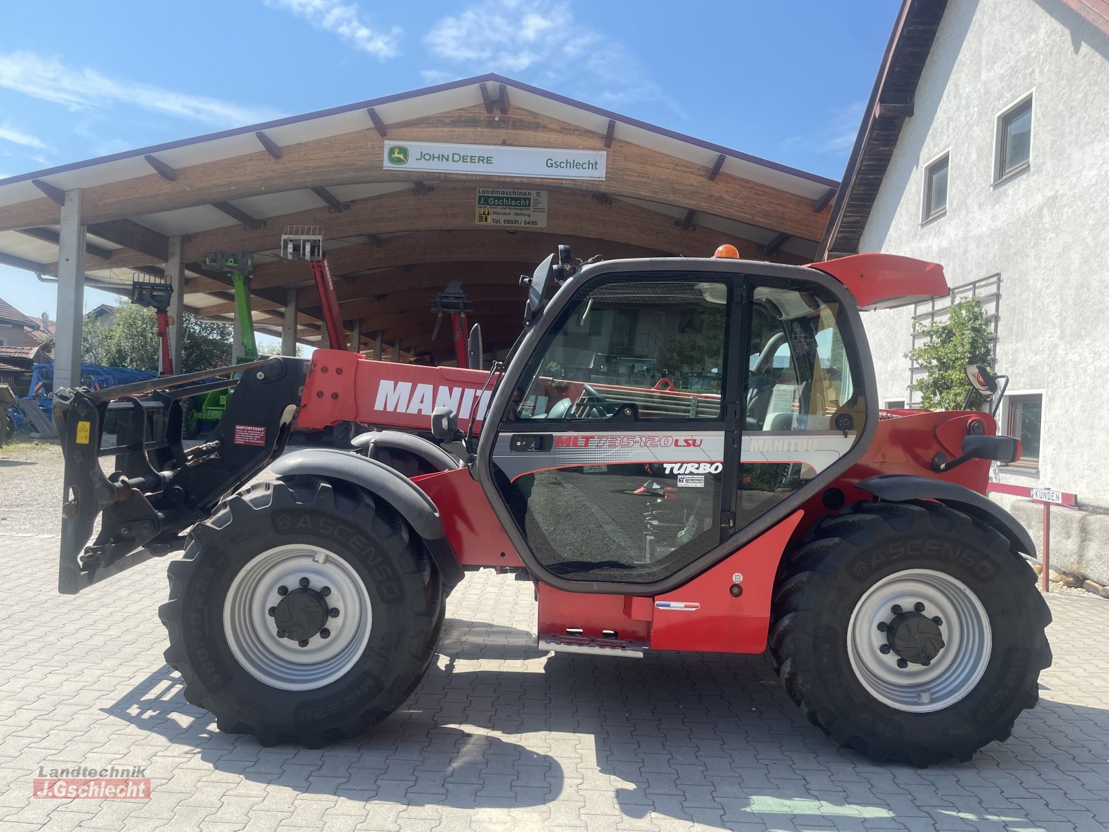 Teleskopstapler типа Manitou MLT 735-120 LSU Powershift, Gebrauchtmaschine в Mühldorf (Фотография 15)