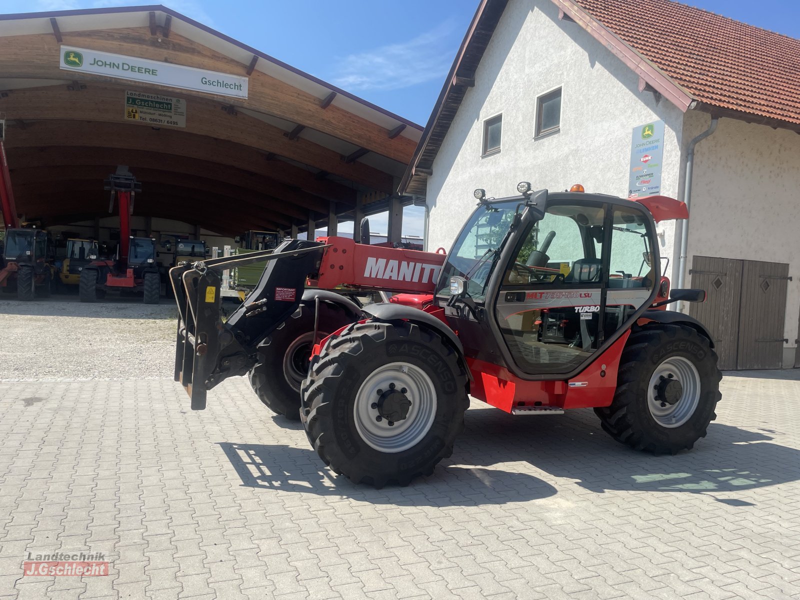 Teleskopstapler du type Manitou MLT 735-120 LSU Powershift, Gebrauchtmaschine en Mühldorf (Photo 16)