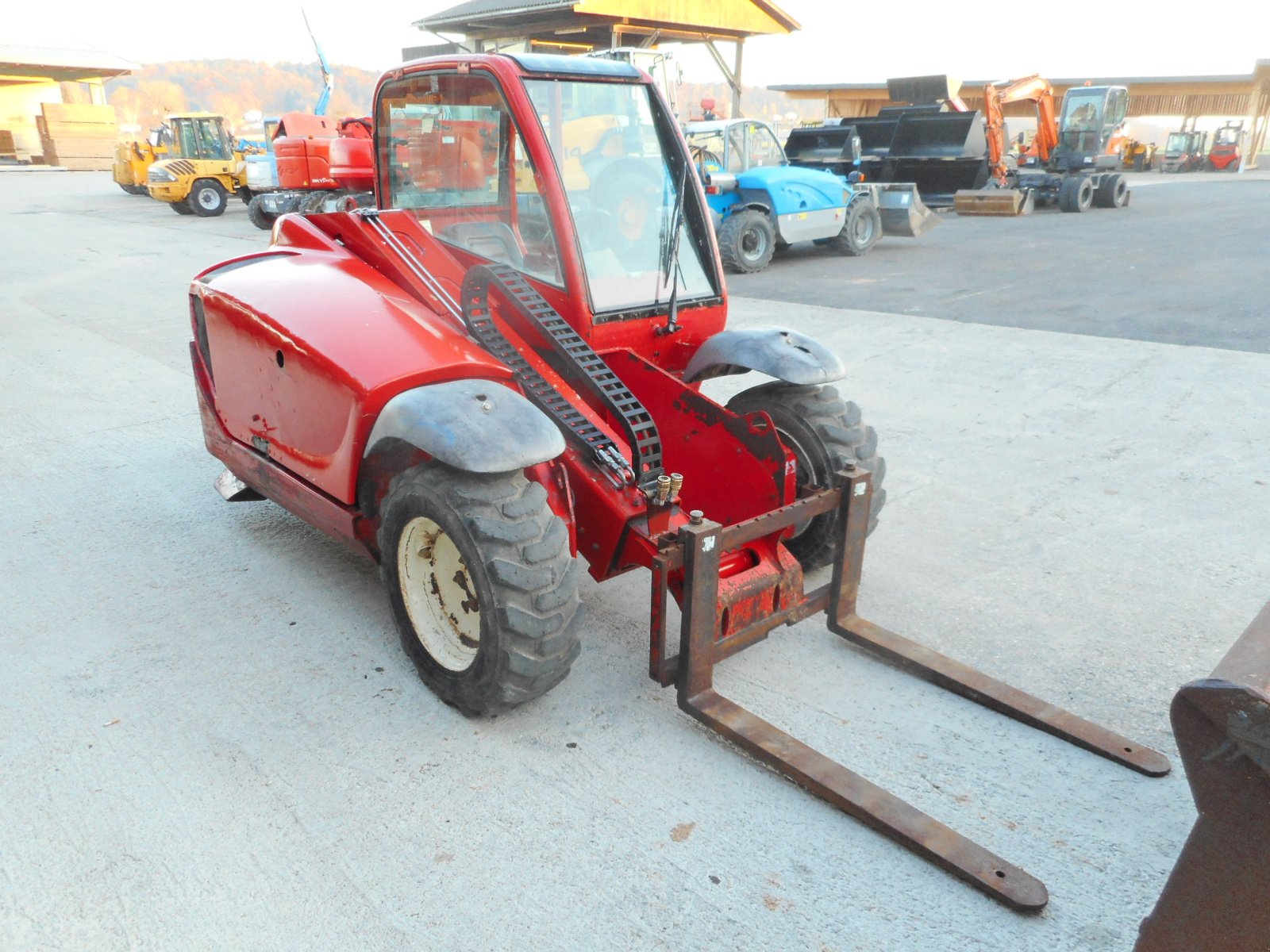 Teleskopstapler typu Manitou SLT415E, Gebrauchtmaschine v St. Nikolai ob Draßling (Obrázek 5)