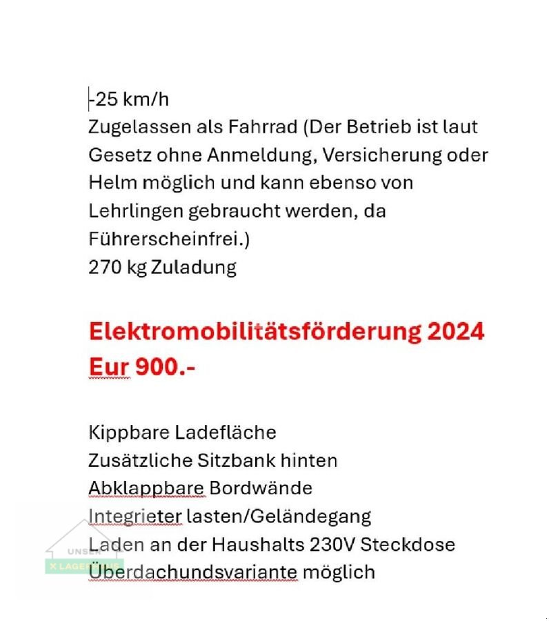 Teleskopstapler typu Sonstige LDR-SMART GRÜN, Neumaschine w Aschbach (Zdjęcie 5)