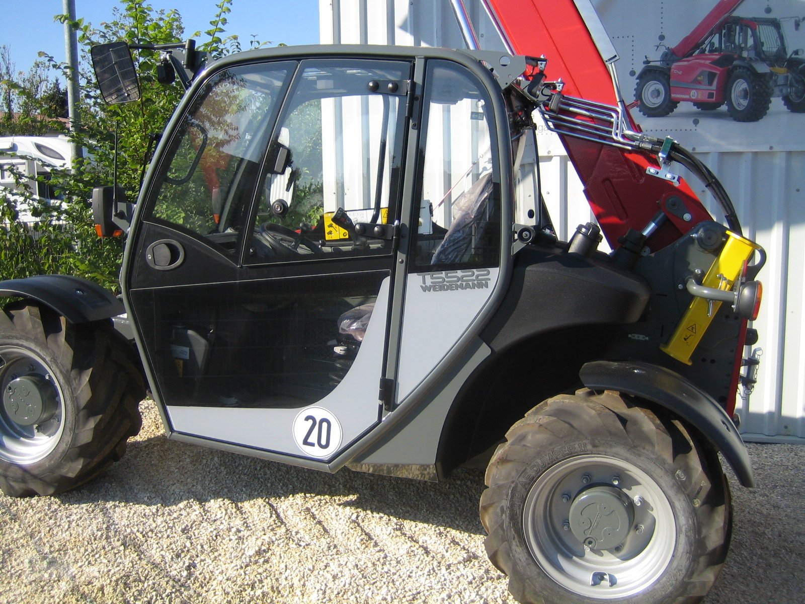 Teleskopstapler van het type Weidemann  T 5522, Neumaschine in Ingolstadt (Foto 2)