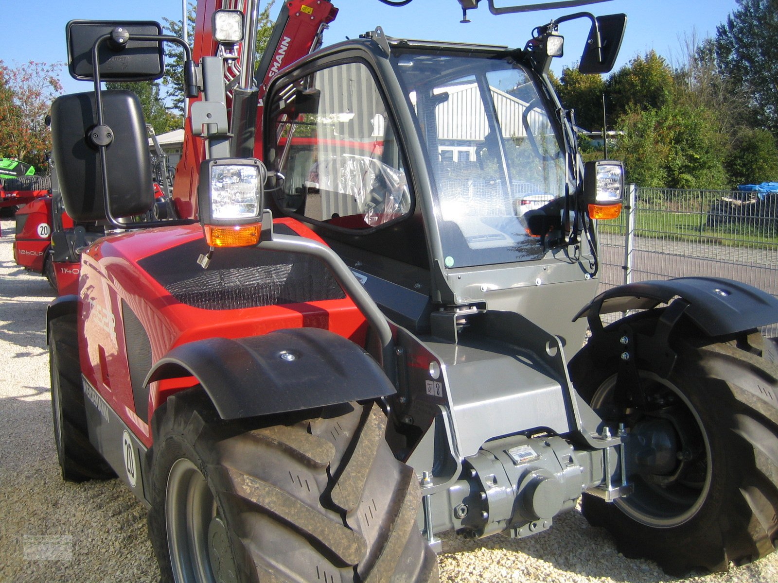 Teleskopstapler of the type Weidemann  T 5522, Neumaschine in Ingolstadt (Picture 10)