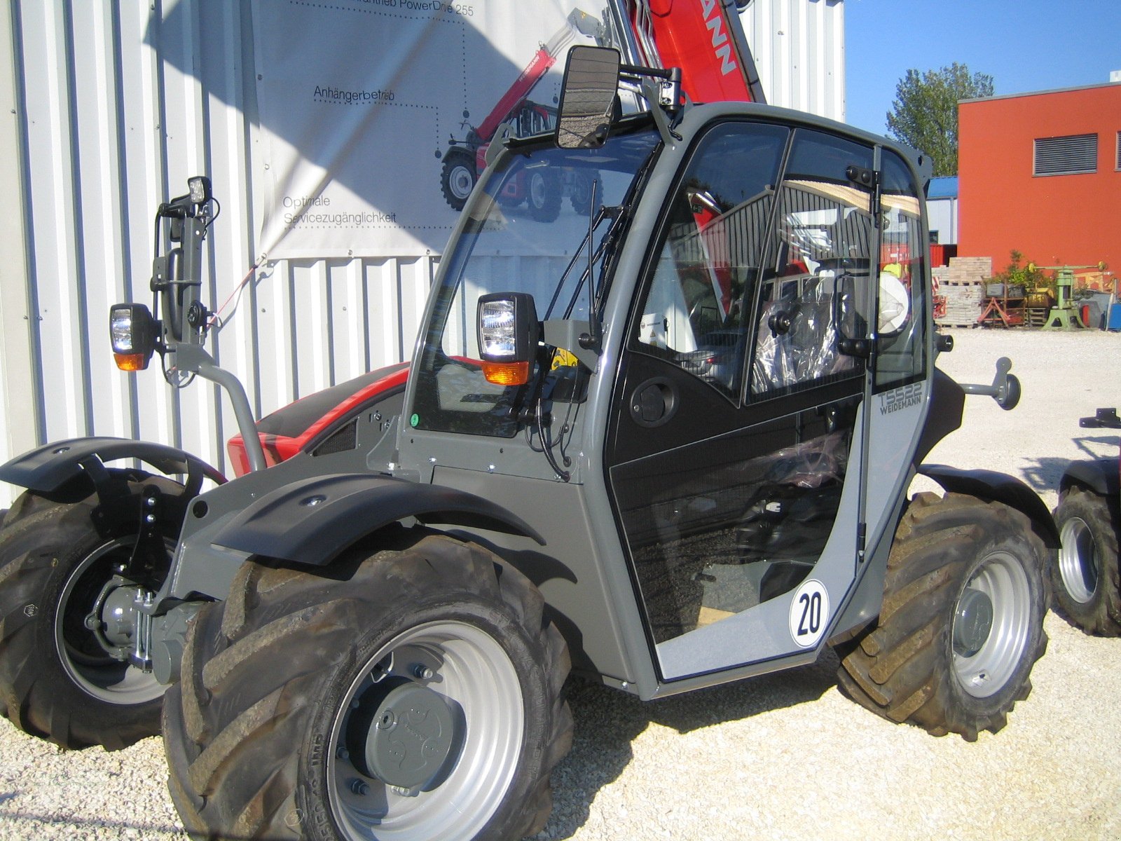 Teleskopstapler of the type Weidemann  T 5522, Neumaschine in Ingolstadt (Picture 11)