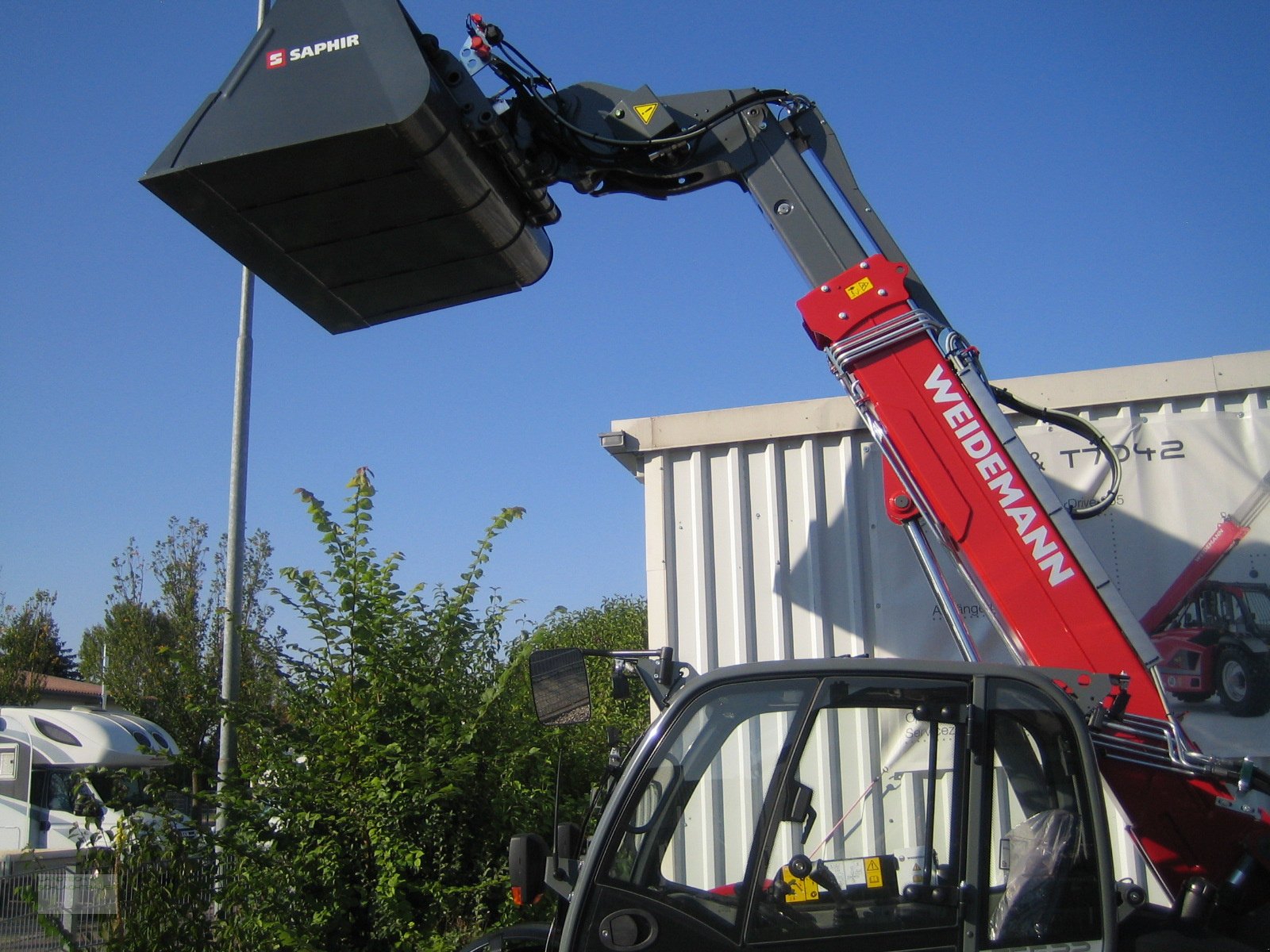 Teleskopstapler van het type Weidemann  T 5522, Neumaschine in Ingolstadt (Foto 13)