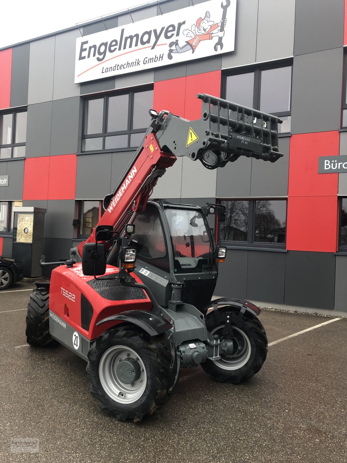 Teleskopstapler tip Weidemann  T 5522, Neumaschine in Altusried-Kimratshofen (Poză 1)