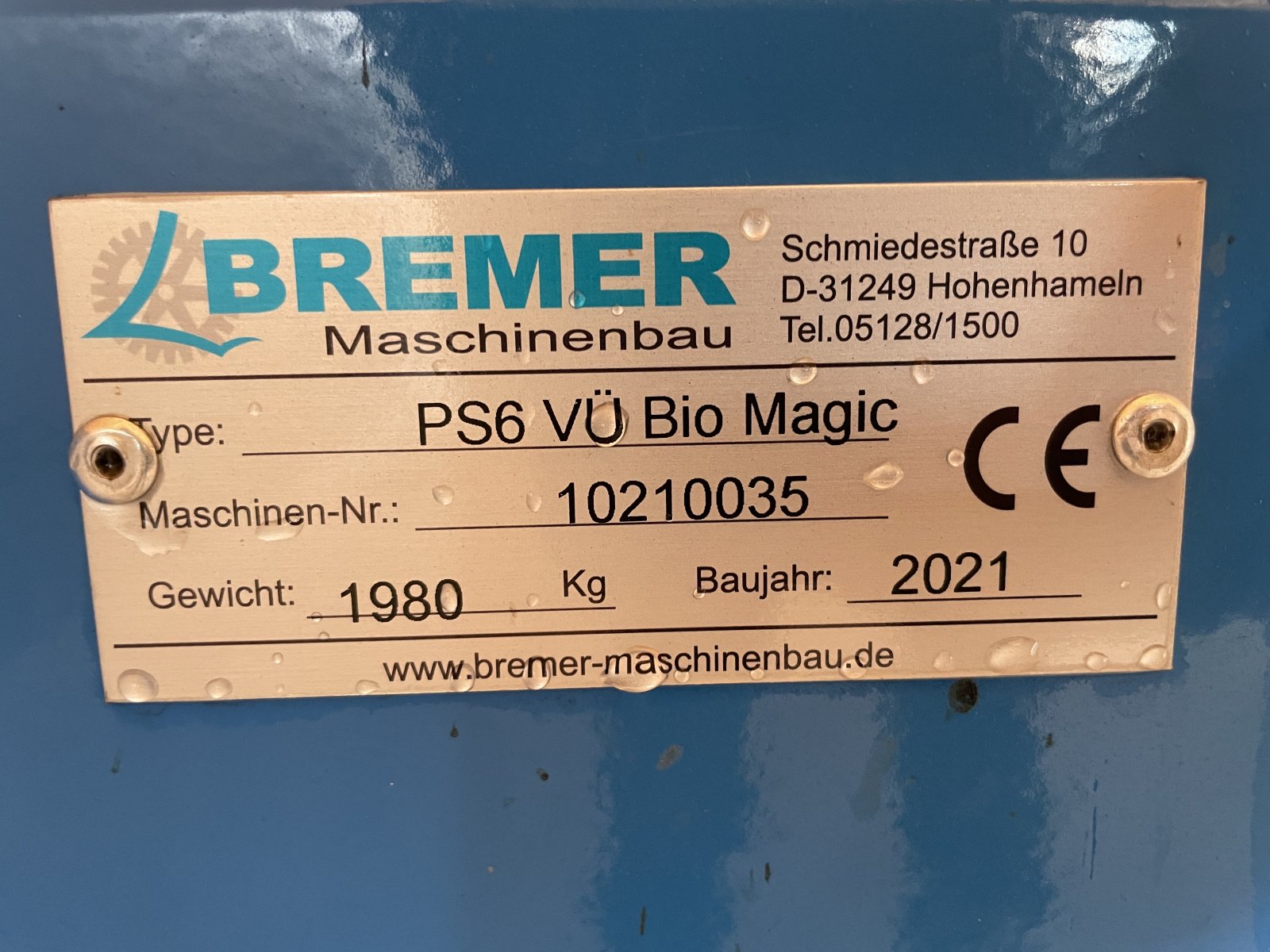 Tiefenlockerer Türe ait Bremer Maschinenbau PS6 VÜ, Gebrauchtmaschine içinde Stegen (resim 2)