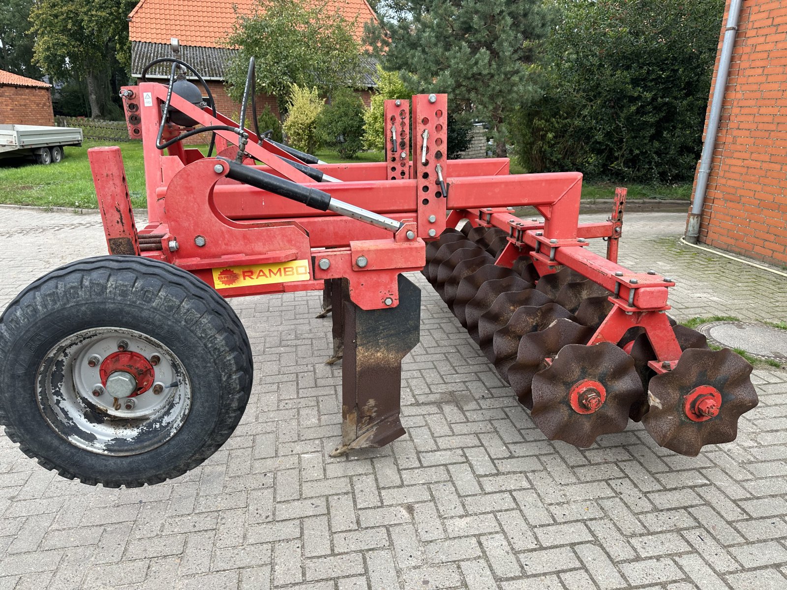 Tiefenlockerer van het type Brix Rambo 900 H, Gebrauchtmaschine in Schweringen (Foto 1)