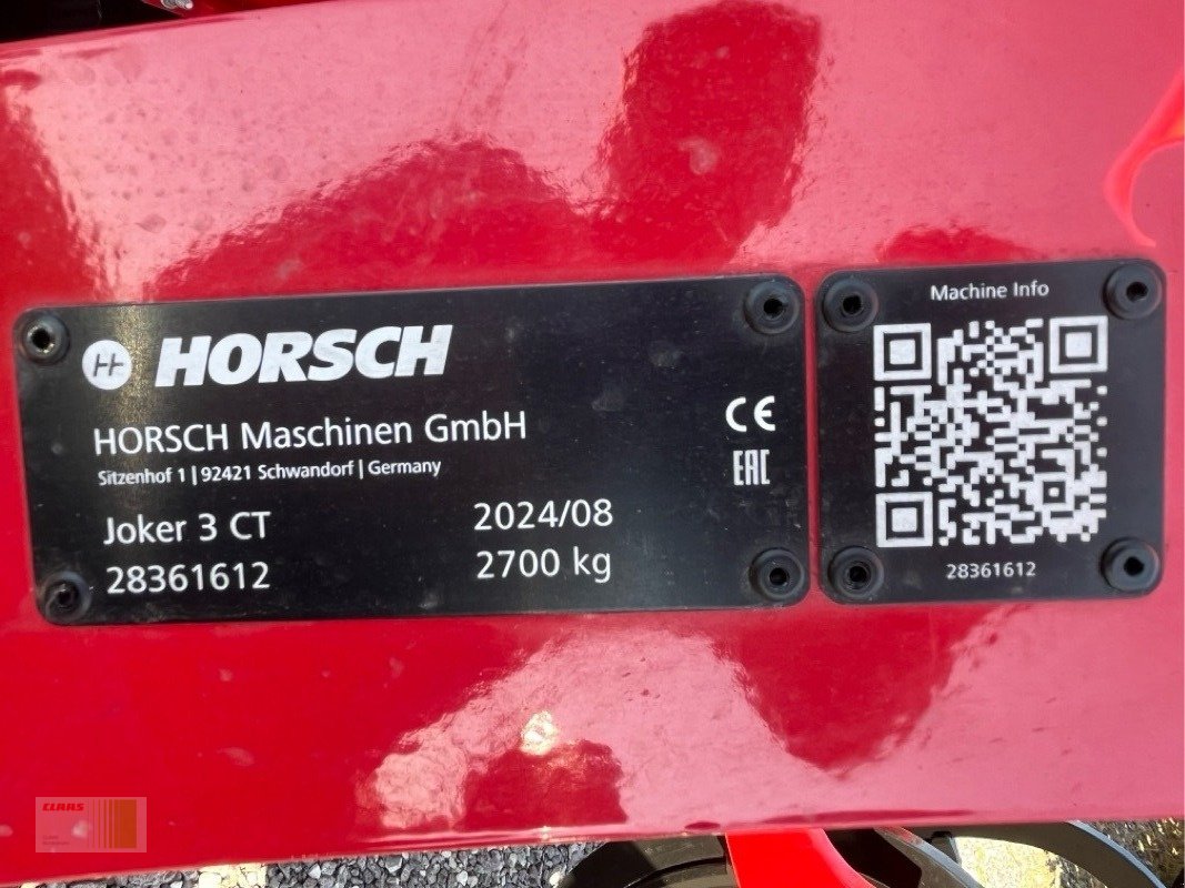 Tiefenlockerer typu Horsch Joker 3 CT + Mono 3 TG, Gebrauchtmaschine v Risum-Lindholm (Obrázek 8)