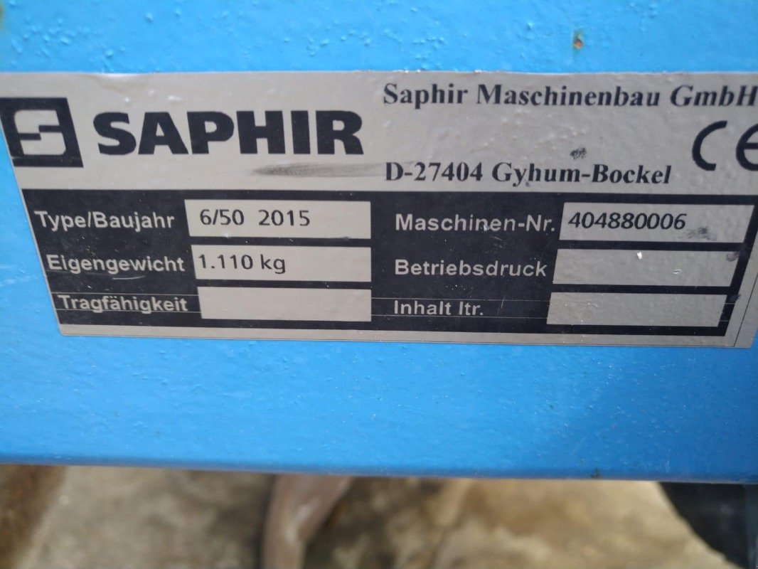 Tiefenlockerer tipa Saphir 6/50, Gebrauchtmaschine u Liebenwalde (Slika 3)