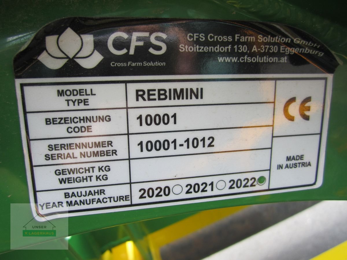 Tiefenlockerer del tipo Sonstige CFS - Rebmini, Neumaschine In Ehrenhausen (Immagine 6)