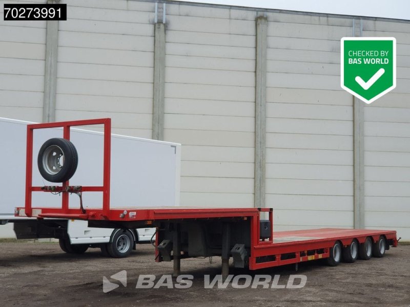 Tieflader типа Broshuis Extendable 2xLift+ 2xLenkachse SAF, Gebrauchtmaschine в Veghel (Фотография 1)