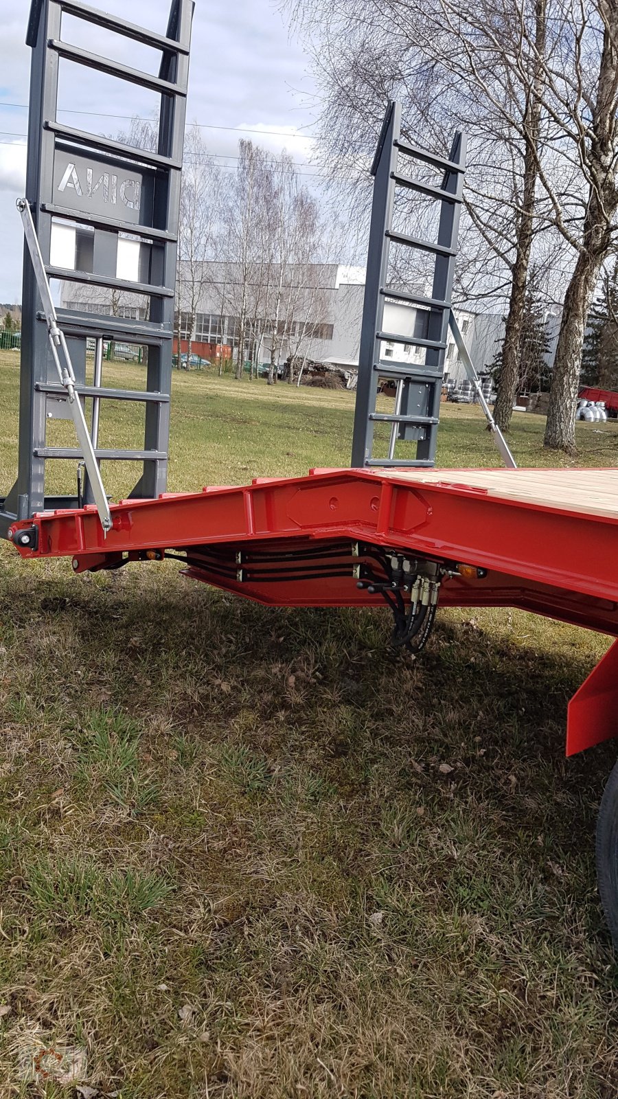 Tieflader van het type Dinapolis Tieflader Hydraulische Rampen Druckluft, Neumaschine in Tiefenbach (Foto 10)