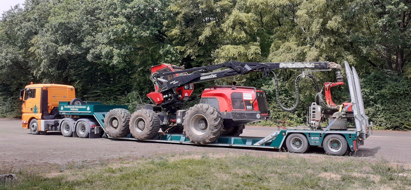 Tieflader a típus Ebert TLS 39 ST  ohne LKW !, Gebrauchtmaschine ekkor: Kist (Kép 1)