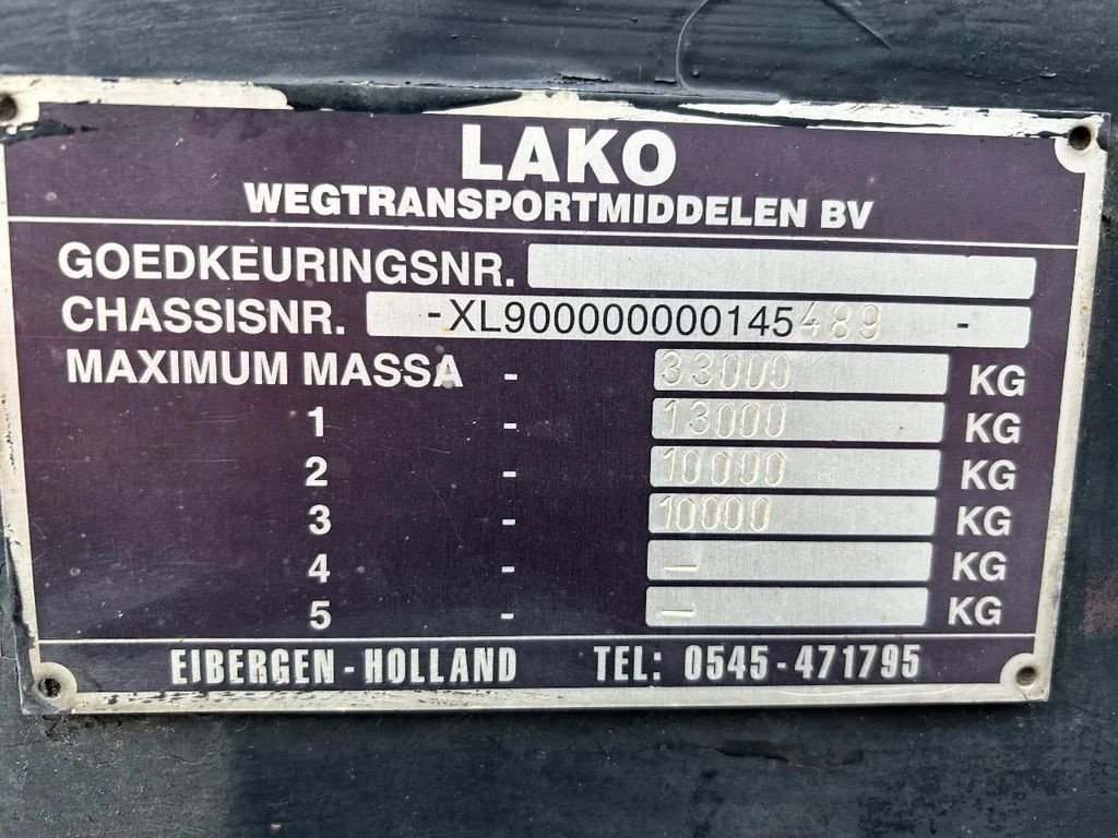 Tieflader a típus Faymonville LAKO WOOD PROSSESOR TRAILER FULL STEERING HYDRO RAMPS 8., Gebrauchtmaschine ekkor: Renswoude (Kép 11)