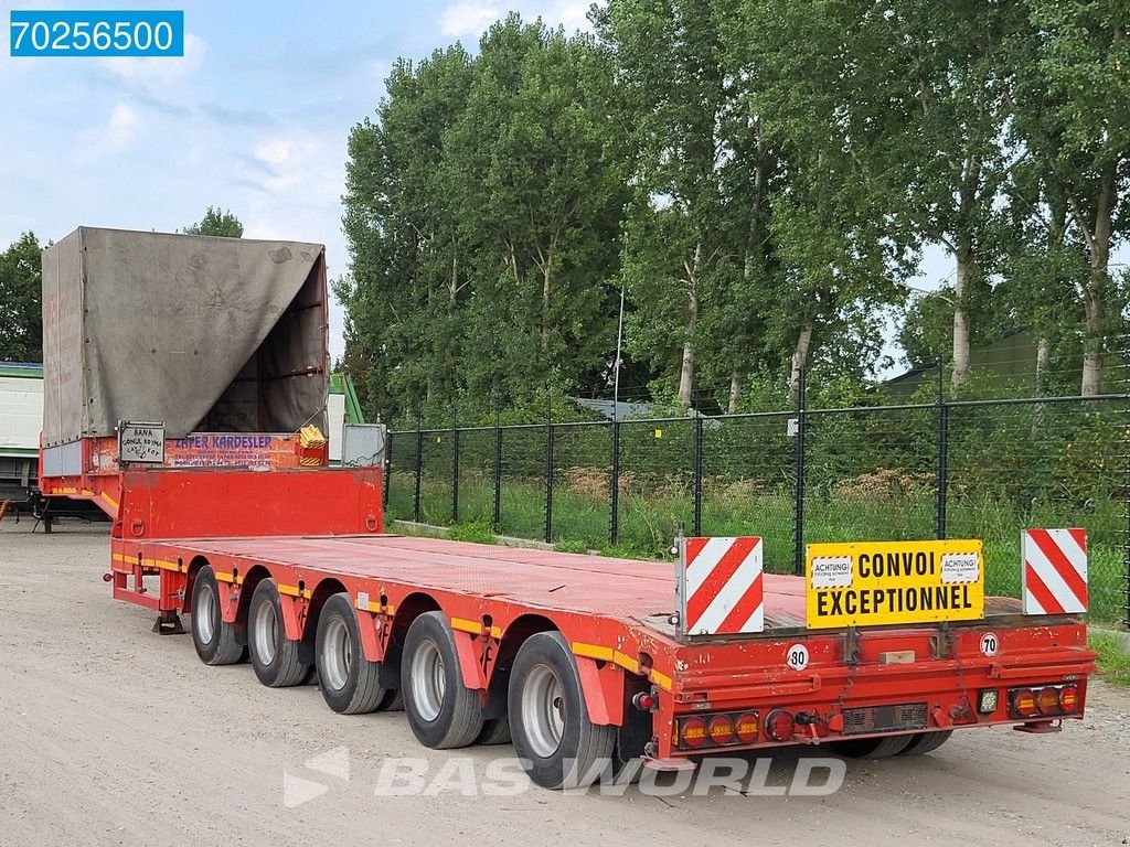 Tieflader van het type Faymonville STN-5A 5 axles 3xLenkachse 5.3m Ausziehbar, Gebrauchtmaschine in Veghel (Foto 5)