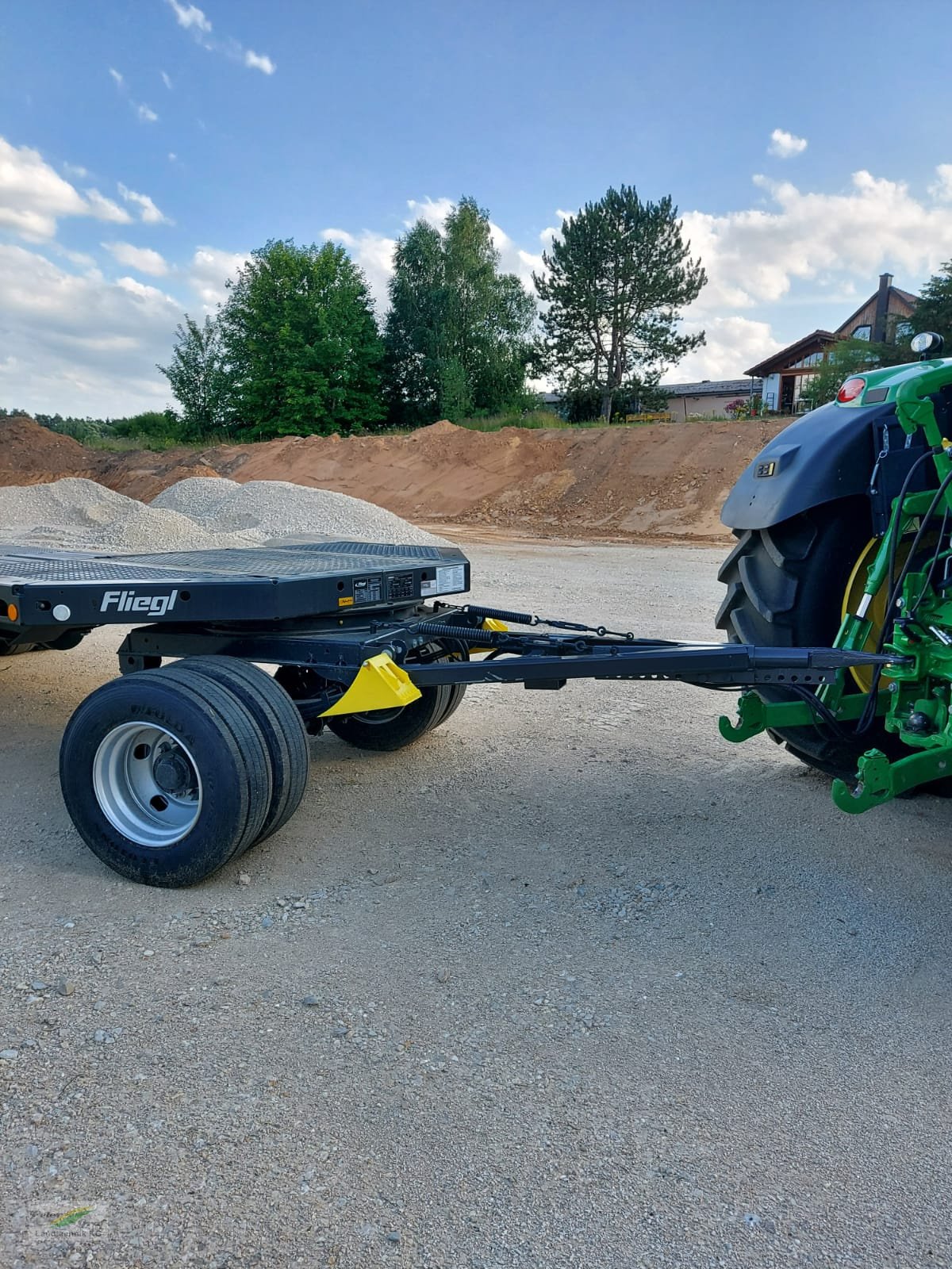 Tieflader Türe ait Fliegl DTL 300 Agrar, Neumaschine içinde Pegnitz-Bronn (resim 5)