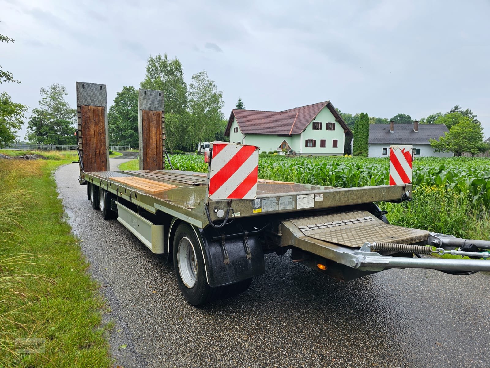 Tieflader des Typs Fliegl DTS 300 P, Gebrauchtmaschine in Deutsch - Goritz (Bild 2)