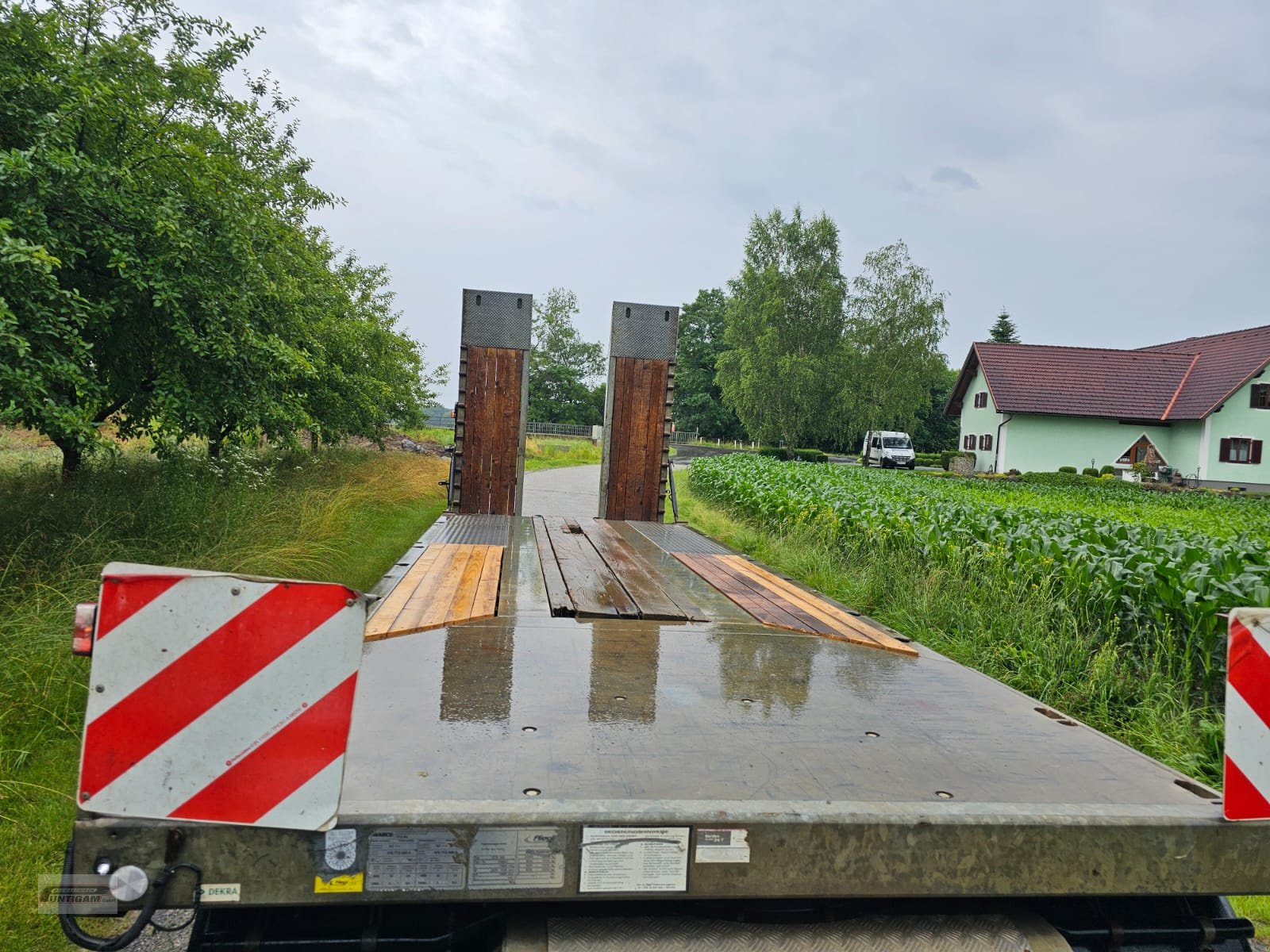 Tieflader tip Fliegl DTS 300 P, Gebrauchtmaschine in Deutsch - Goritz (Poză 3)