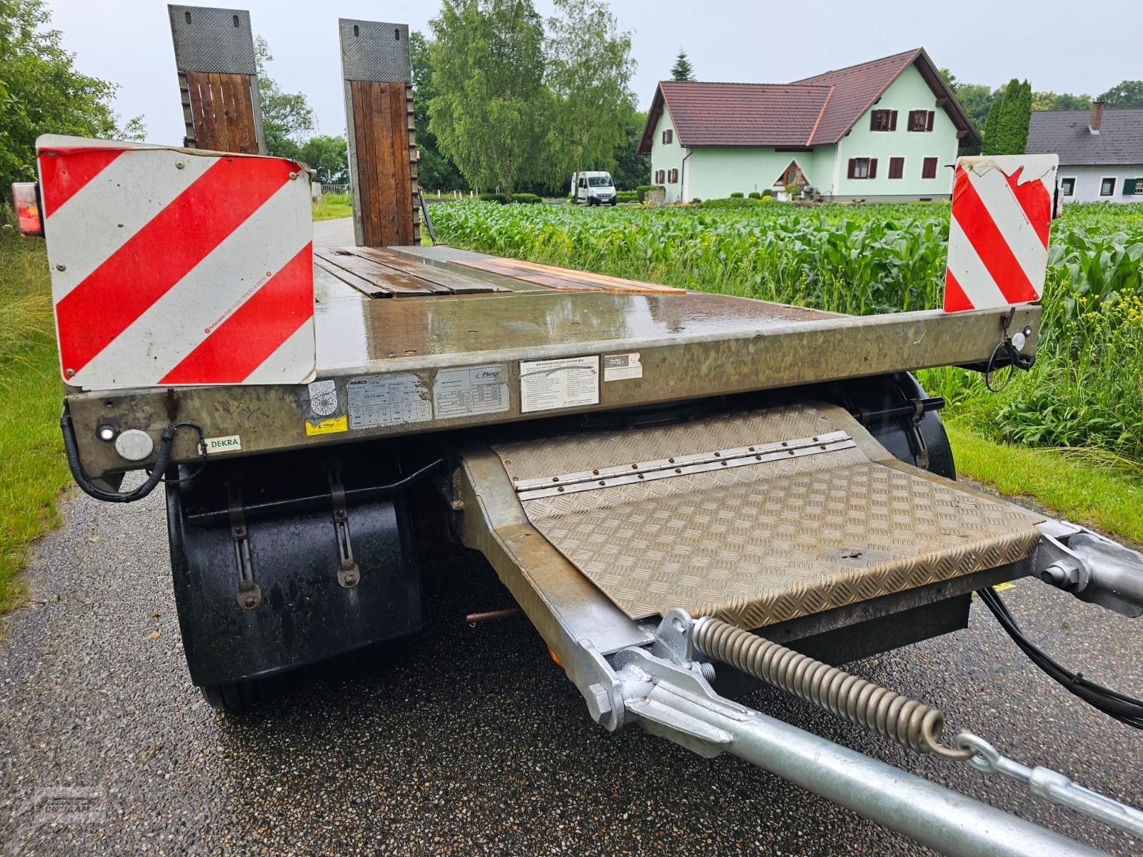 Tieflader typu Fliegl DTS 300 P, Gebrauchtmaschine w Deutsch - Goritz (Zdjęcie 4)