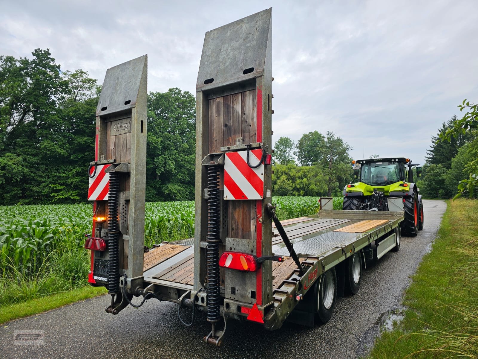 Tieflader typu Fliegl DTS 300 P, Gebrauchtmaschine w Deutsch - Goritz (Zdjęcie 10)