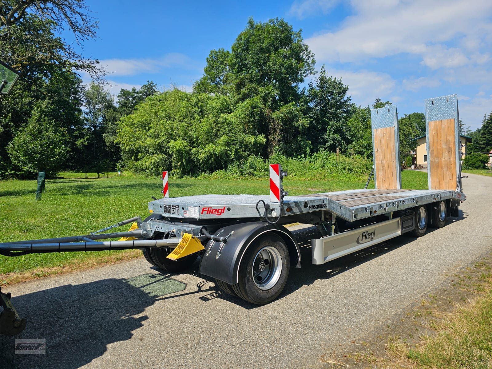 Tieflader typu Fliegl DTS-S 300, Neumaschine v Deutsch - Goritz (Obrázek 4)