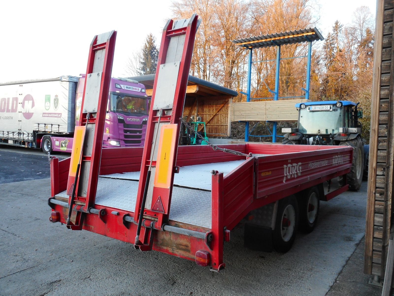 Tieflader des Typs Gögl Tandemtieflader mit Rampen! 5.790 kg Nutzlast!, Gebrauchtmaschine in St. Nikolai ob Draßling (Bild 4)